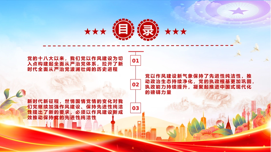 以作风建设新成效推动保持党的先进性纯洁性PPT党课课件_第3页