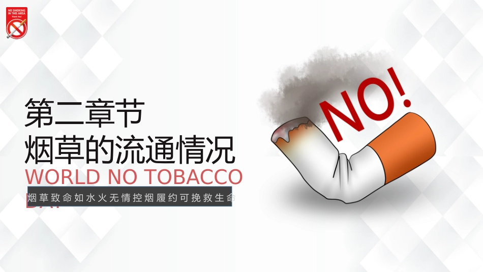 世界无烟日科普宣传PPT简约精美吸烟有害健康世界无烟日课件_第6页