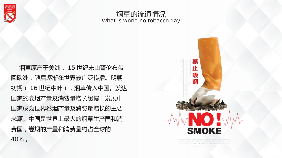 世界无烟日科普宣传PPT简约精美吸烟有害健康世界无烟日课件_第7页