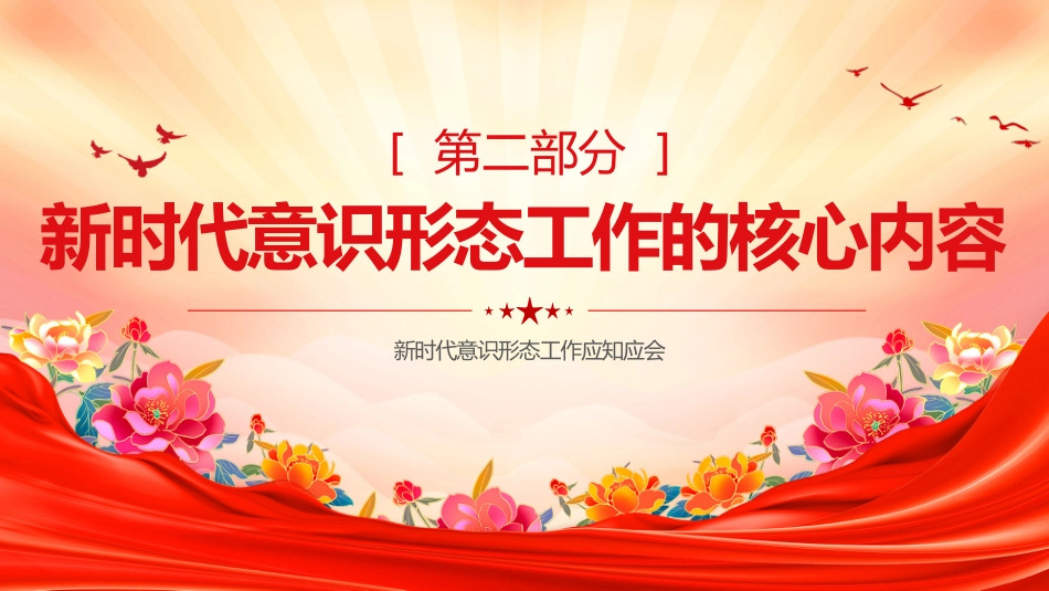 微党课PPT课件：2025新时代意识形态工作应知应会_第5页