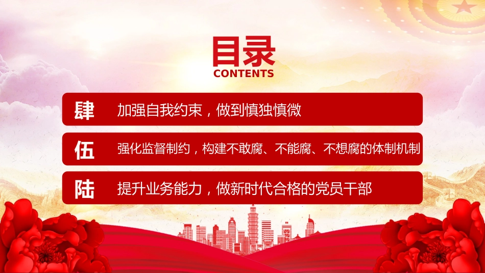廉洁党课PPT课件：2025年党员干部廉洁自律新要求_第4页