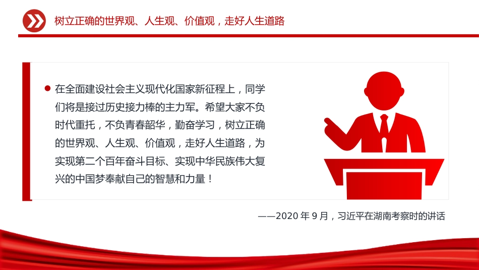 总书记相关重要论述PPT课件：2025努力成长为堪当民族复兴重任的时代新人_第10页