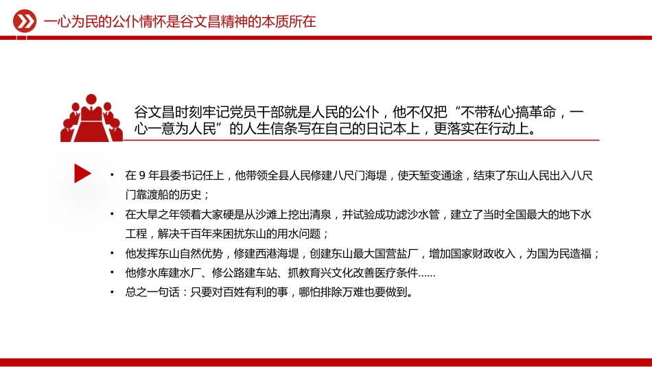 传承红色基因凝聚奋进力量系列党课PPT课件：谷文昌精神 一座民心铸就的“不朽丰碑“_第10页
