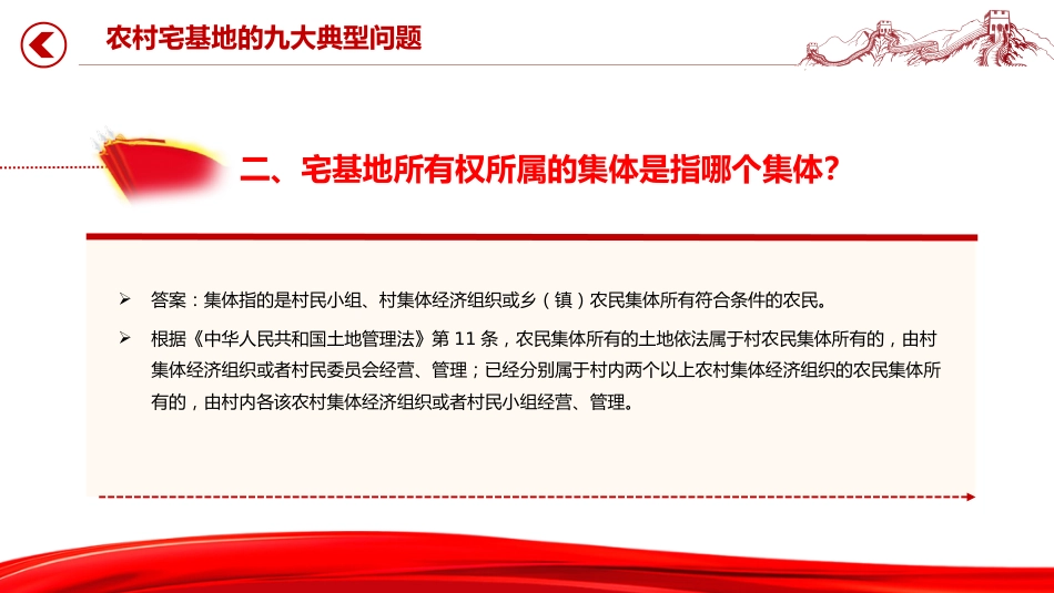 讲稿+PPT课件：农村宅基地的九大典型问题PPT课件_第4页