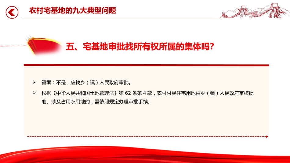 讲稿+PPT课件：农村宅基地的九大典型问题PPT课件_第7页