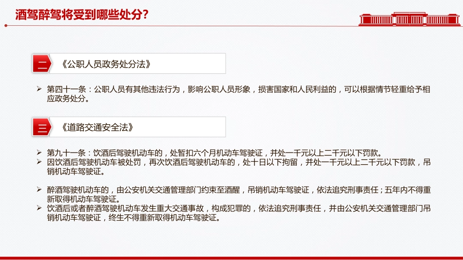 作风建设党课讲稿+PPT课件：严防纪法红线杜绝酒驾醉驾_第9页