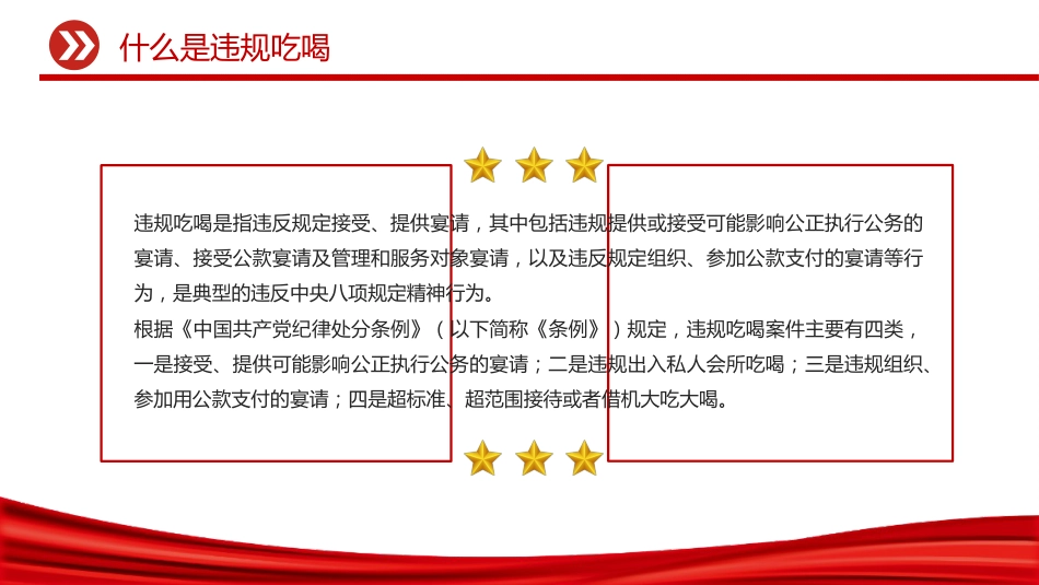 讲稿+PPT课件：党员干部严禁参与的20类违规吃喝情形_第5页