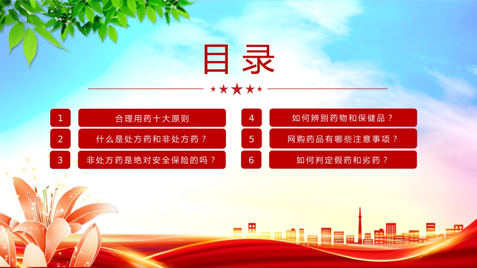 药品安全监管为民主题课件讲稿+PPT课件：2025年全国药品安全宣传周_第3页