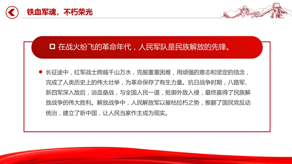纪念中国人民解放军建军98周年课件讲稿+PPT课件：铁血军魂不朽荣光_第3页