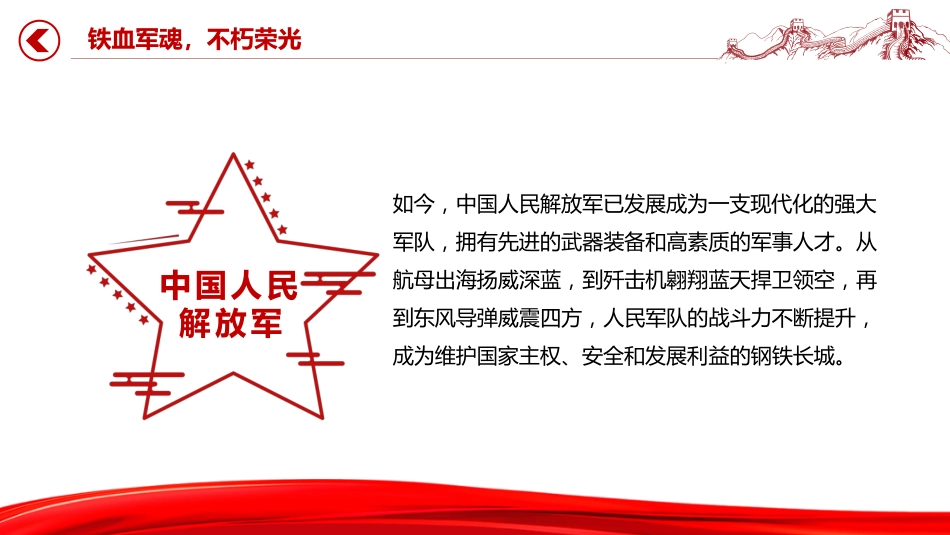纪念中国人民解放军建军98周年课件讲稿+PPT课件：铁血军魂不朽荣光_第5页