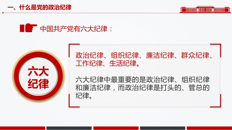 微党课讲稿+PPT课件：党员干部必须严守党的政治纪律_第5页
