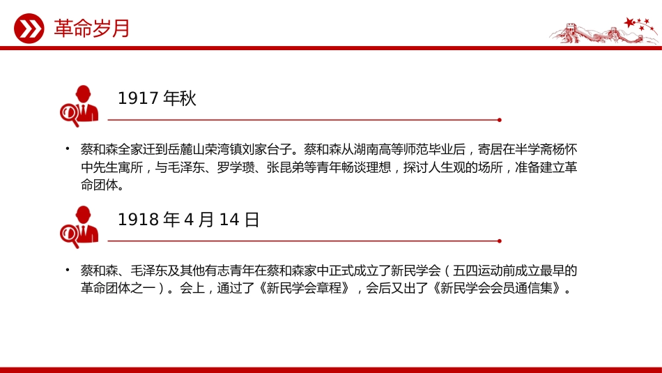 党史中的青年榜样系列课件讲稿+PPT课件：革命先驱蔡和森_第9页
