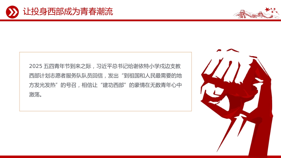 讲稿+PPT课件：大学生志愿服务西部PPT去西部志青春_第7页