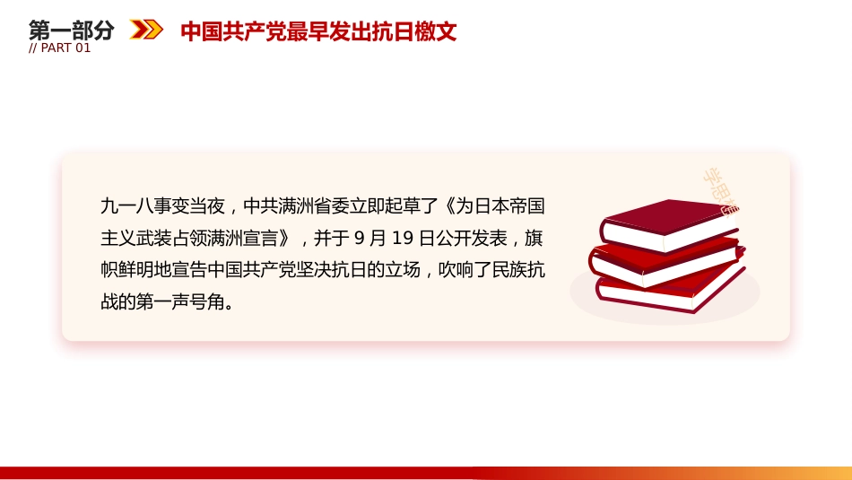 党课讲稿+PPT课件：中国共产党领导下的东北抗日斗争_第6页