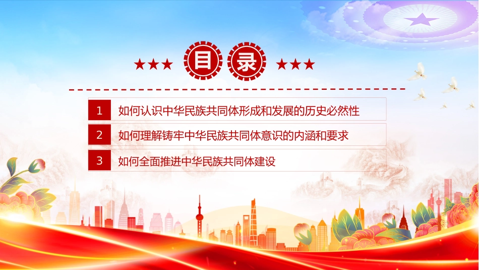 怎样认识推进中华民族共同体建设PPT党课课件_第5页