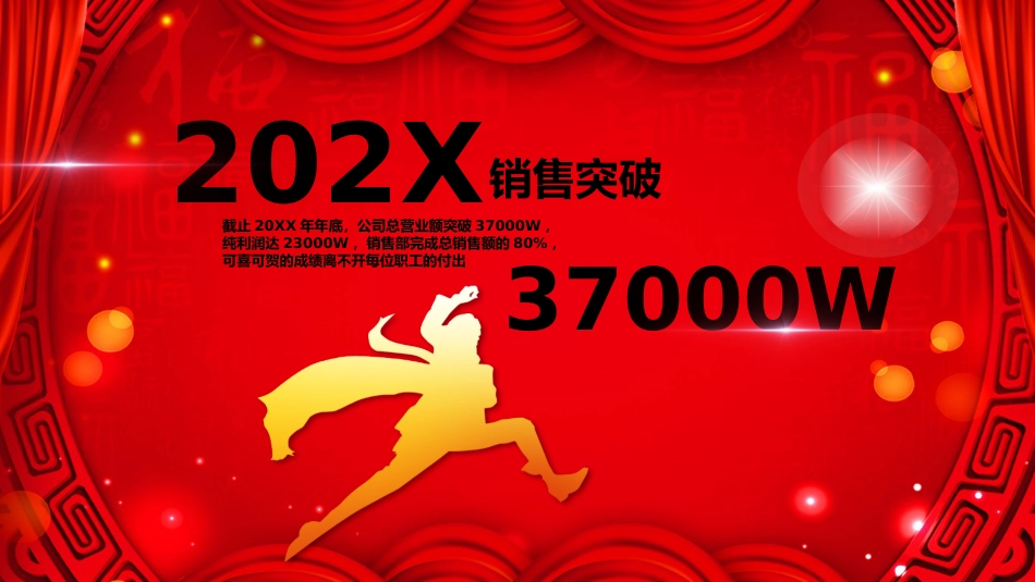 福马贺岁年会PPT2026公司年会企业联欢会颁奖典礼晚会模板_第9页