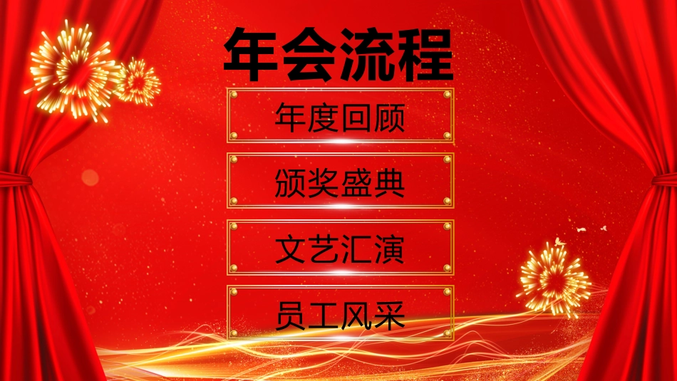 2026马跃新程再创辉煌PPT红色精美企业年会颁奖典礼联欢会模板_第4页