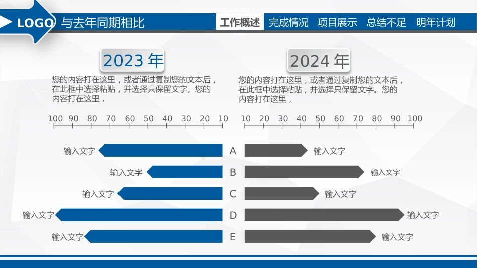 2026蓝色精品年终工作总结述职汇报PPT模板_第10页