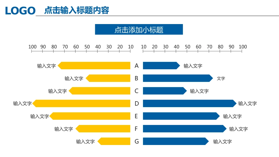 2026蓝黄双色商务通用工作总结汇报PPT模板_第8页