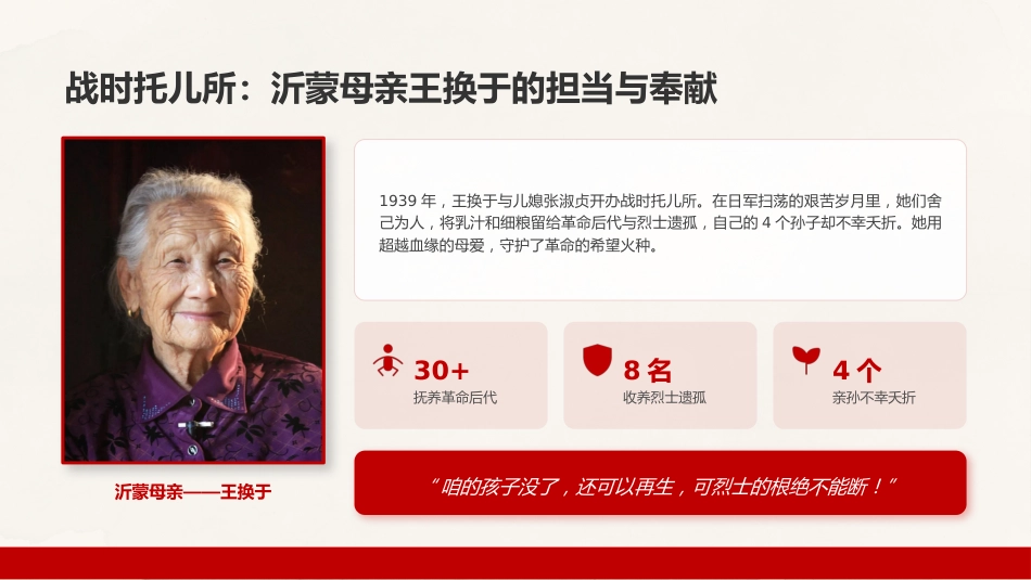 沂蒙红嫂PPT缅怀革命先烈传承沂蒙精神课件_第7页