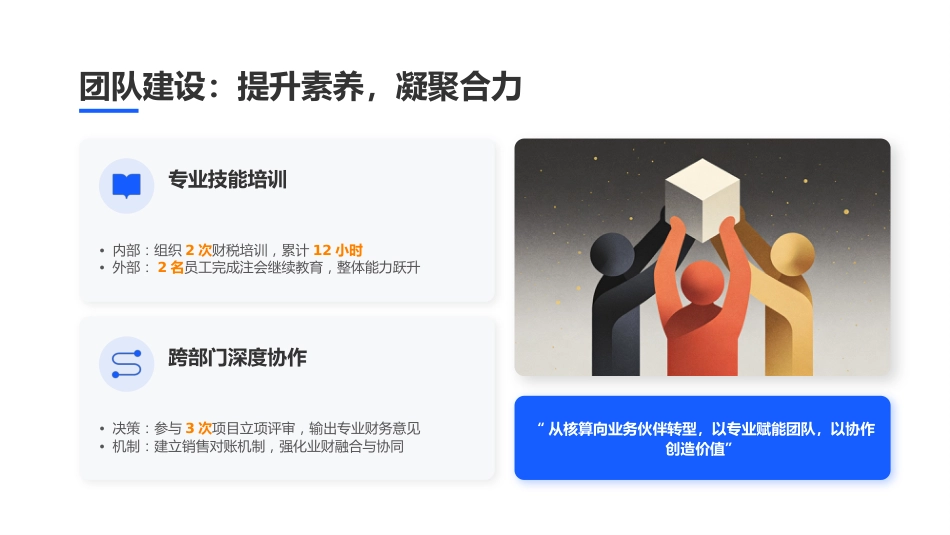 季度财务工作总结汇报财务经理工作汇报PPT模板_第9页