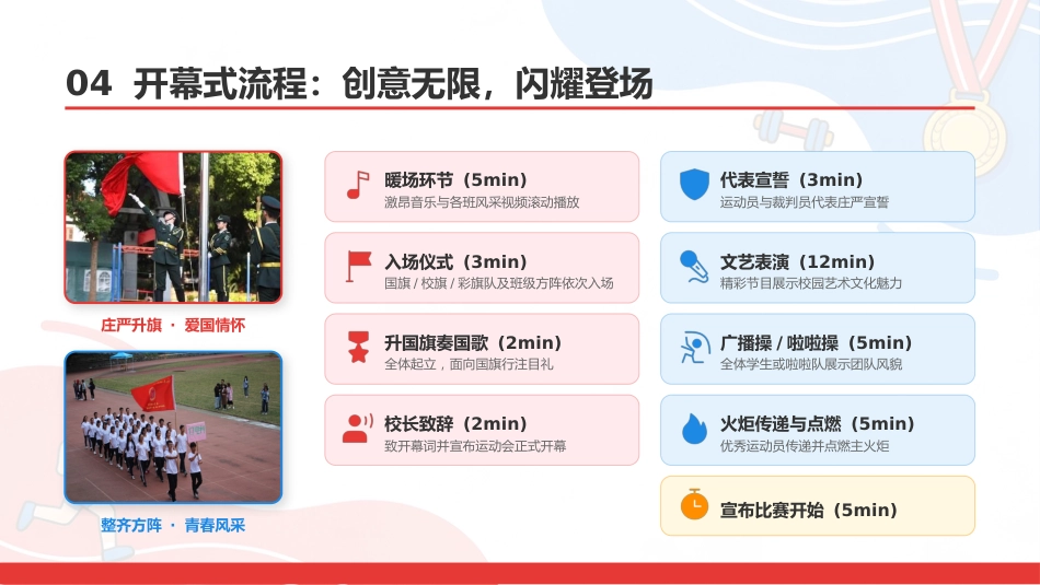 春季校园运动会PPT青春无畏逐梦赛场模板_第10页
