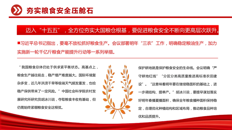 讲稿+PPT课件：从中央农村工作会议看2026年“三农”工作战略部署_第8页