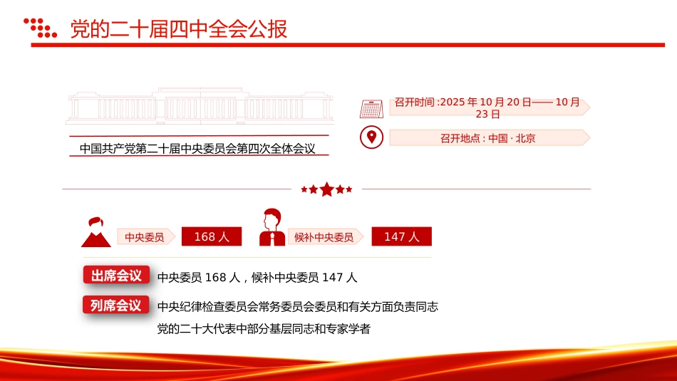 讲稿+PPT课件：2025一图速览党的二十届四中全会公报PPT四中全会精神宣讲课件_第2页