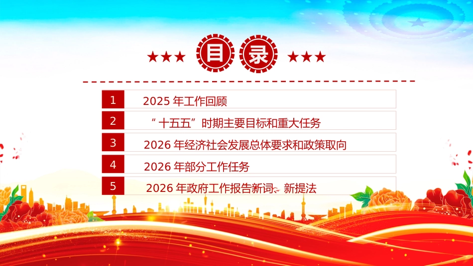 讲稿+PPT课件：双语版2026全国两会政府工作报告要点及新词新提法_第3页