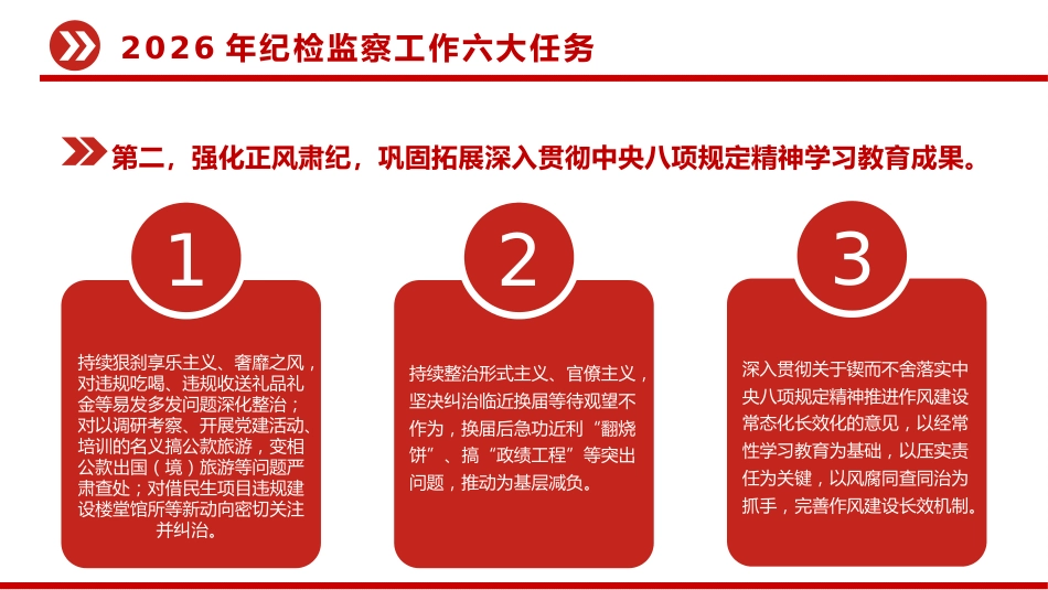 二十届中央纪委五次全会党课讲稿+PPT课件：2026年纪检监察工作六大任务_第4页