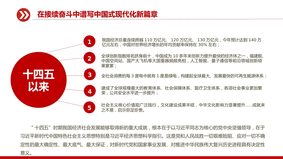 二十届四中全会主题课件讲稿+PPT课件：在接续奋斗中谱写中国式现代化新篇章_第4页