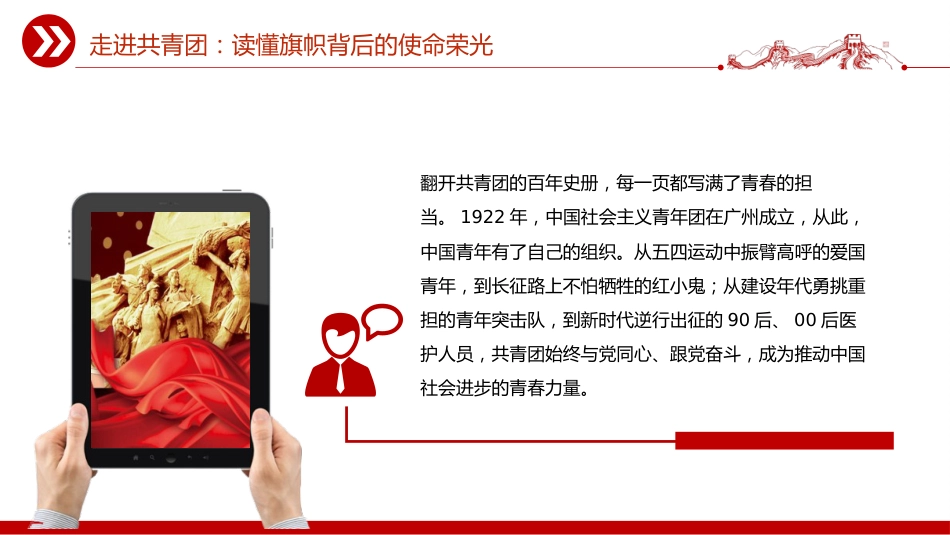 五四青年节主题团课讲稿+PPT课件：叩问初心 我的共青团身份_第7页