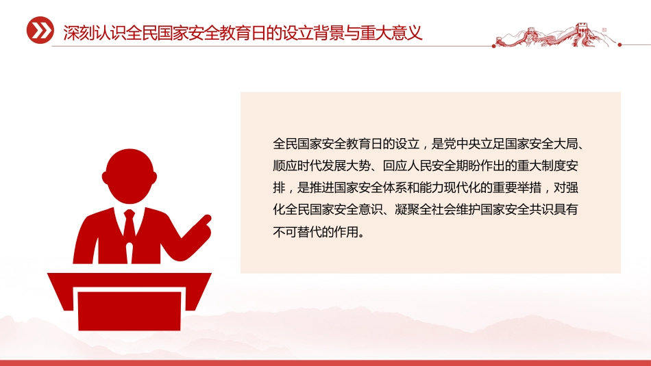 讲稿+PPT课件：办好国家安全教育日 筑牢国家安全防线_第4页