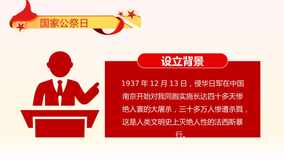 勿忘国耻吾辈自强爱国教育课件讲稿+PPT课件：12.13国家公祭日_第4页
