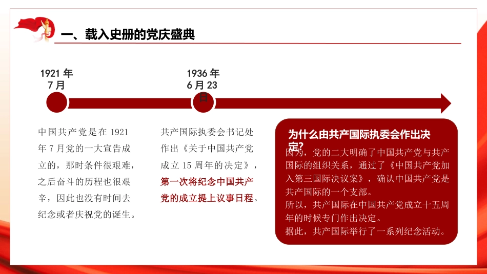 党课讲稿+PPT系列第37期：向第二个百年奋斗目标前进的政治宣言和行动指南（100周年，“七一”讲话）_第6页