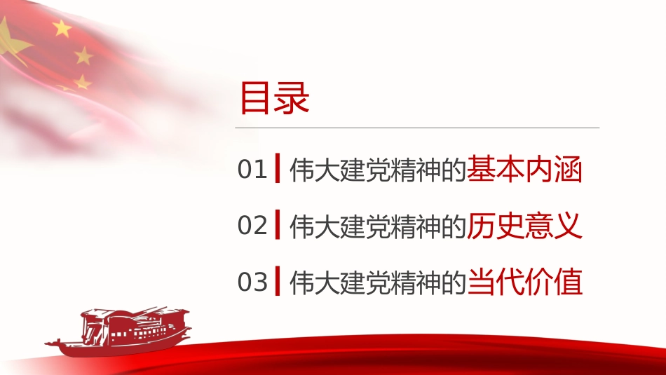 党课讲稿+PPT系列第50期：伟大建党精神的基本内涵、历史意义与当代价值_第3页