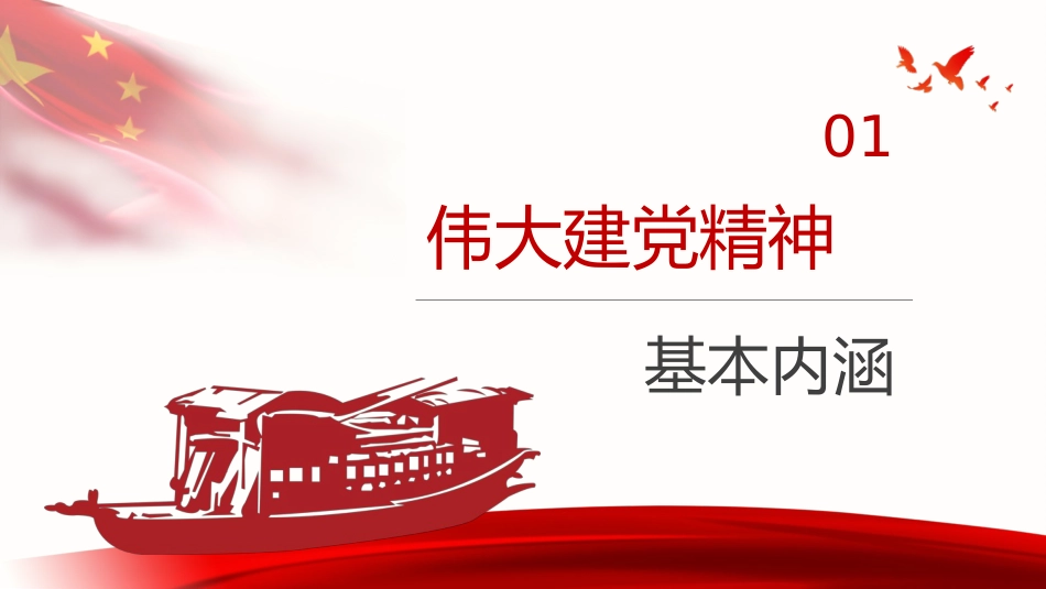 党课讲稿+PPT系列第50期：伟大建党精神的基本内涵、历史意义与当代价值_第4页