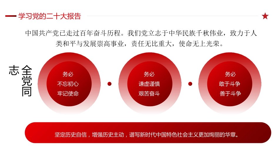 党课讲稿+PPT系列第130期：学习二十大报告（二十大学习材料）_第5页