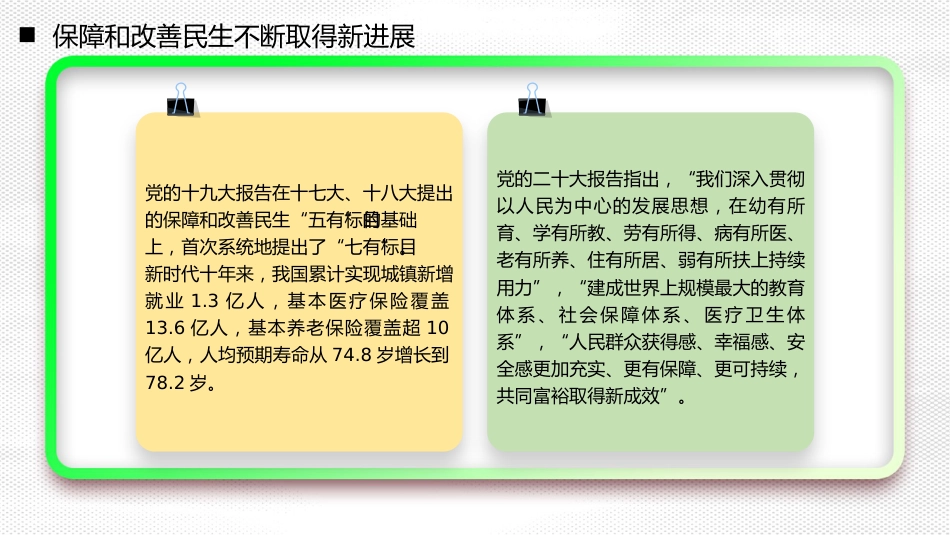 党课讲稿+PPT系列第171期：增进民生福祉 提高人民生活品质（二十大学习材料）_第8页