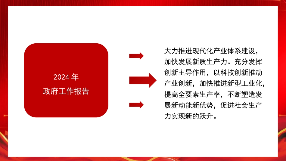 党课讲稿+PPT系列第259期：学习贯彻2024年全国两会精神 2024年政府工作报告的亮点_第6页