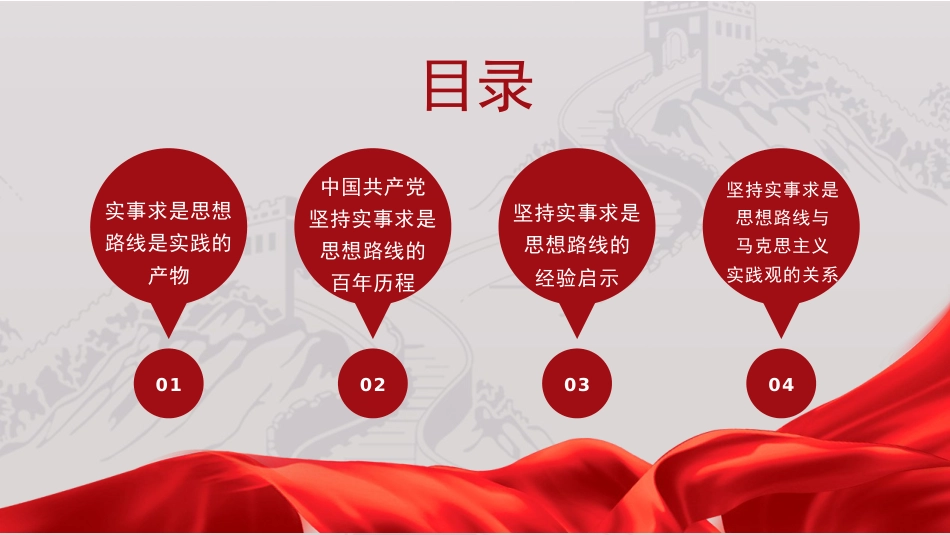 党课讲稿+PPT系列第268期：实事求是思想路线始终贯穿百年党史_第3页