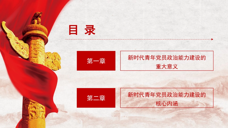 党课讲稿+PPT系列第376期：新时代青年党员政治能力建设的双重维度：重大意义与核心内涵_第2页