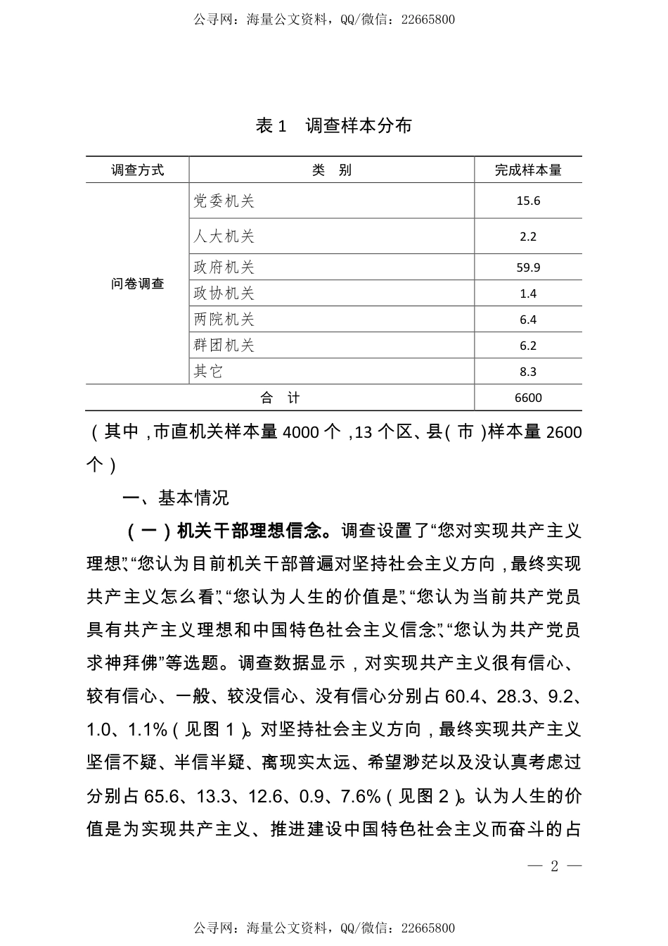 党员干部队伍思想状况调查分析_第2页