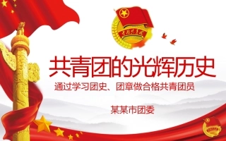 共青团历史团委ppt