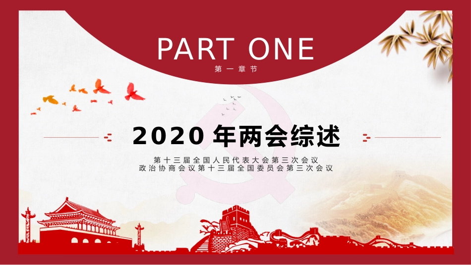 奋进新时代筑梦新征程喜迎2020全国两会ppt课件_第3页
