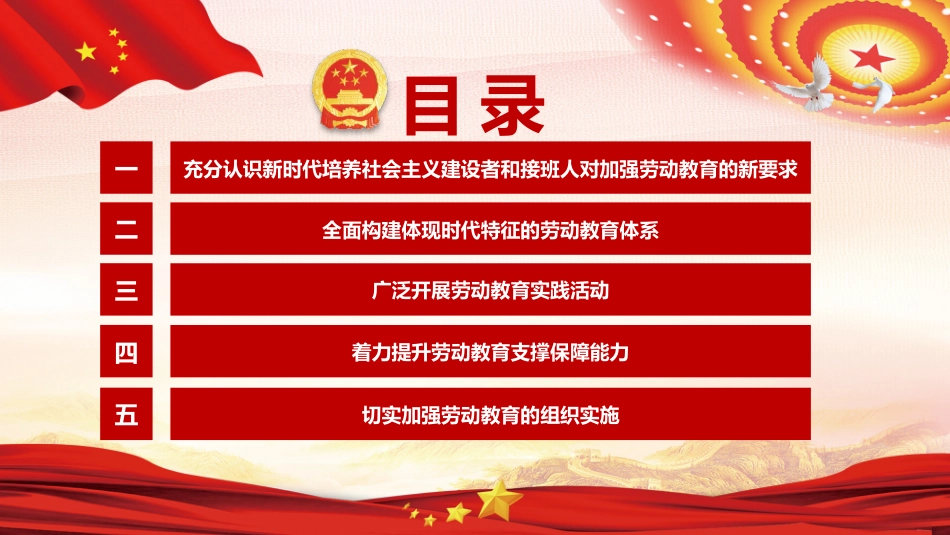 全面加强大中小学劳动教育的意见ppt课件2_第2页