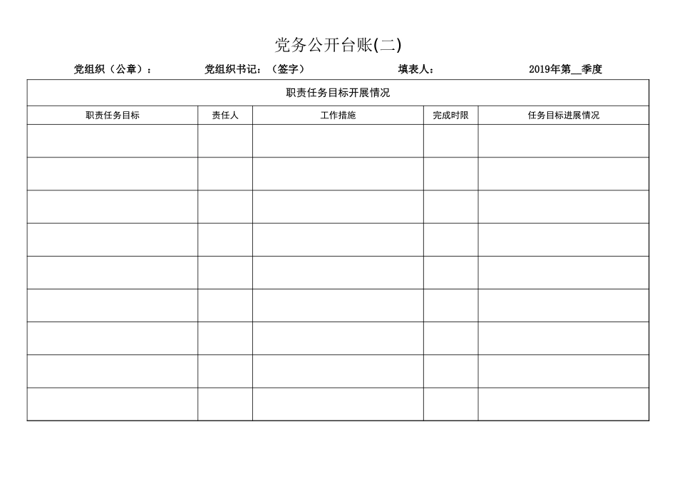 党务公开台账（样表）_第2页