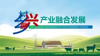 乡村振兴产业融合工作ppt