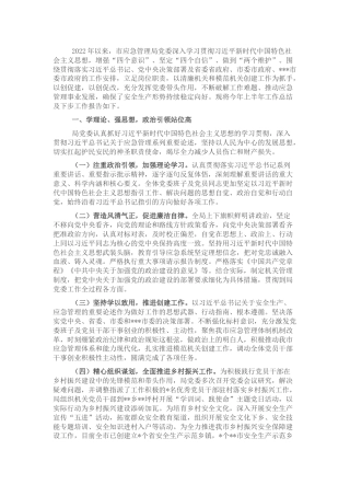 应急管理局2022年上半年工作总结5100字