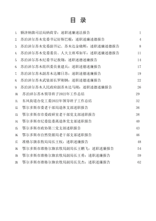 2022年述职述廉述德述法报告合集20篇（含支部总结述职）